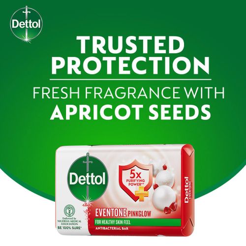 Dettol Bathing Soap - Pink Glow - 70g (Pack Of 3) Item | Buy Dettol Bathing Soap - Pink Glow - 70g (Pack Of 3) | SPOP Enterprise Global